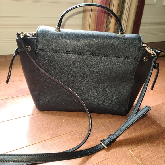 Kate Spade matte black handbag - Picture 2 of 3